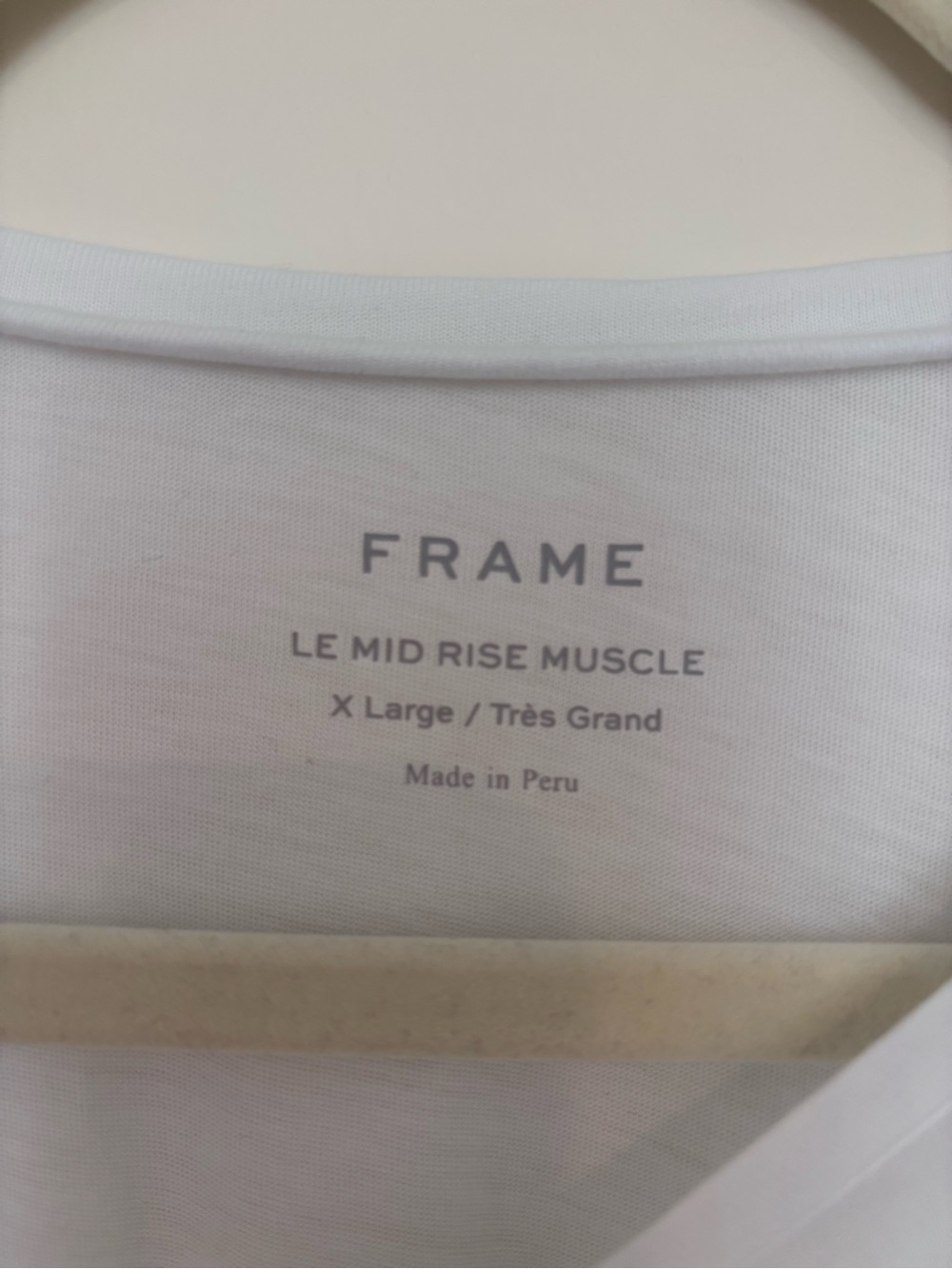 Frame Le Mid Rise Muscle Tee - Picture 2 of 6
